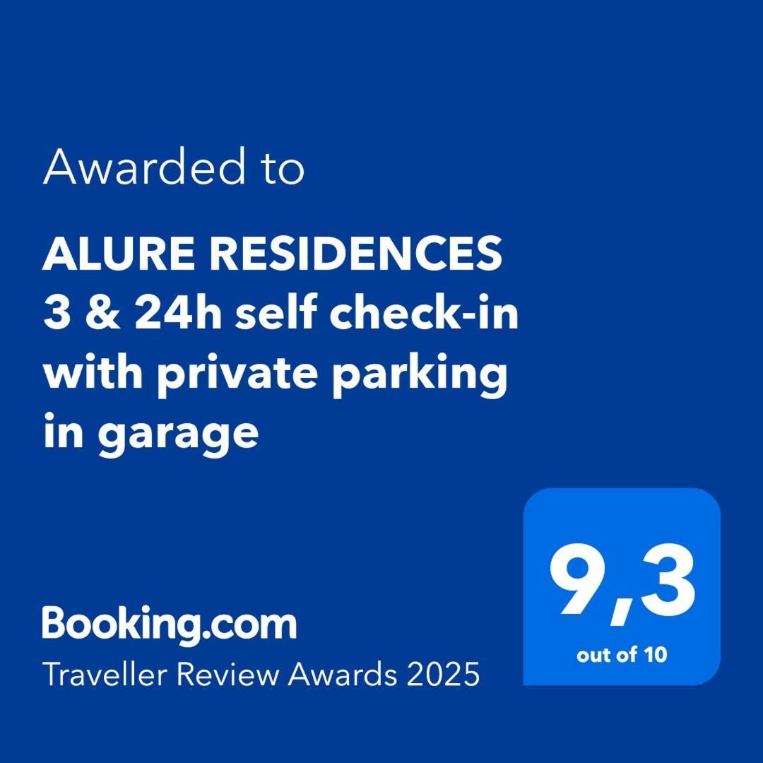 Alure Residences 3 & 24H Self Check-In, Parking In The Garage In The Apartment Building Included, New Building, Terrace, Green Location With A Forest Park With A Lake, Children'S Playground Banská Bystrica Exteriér fotografie